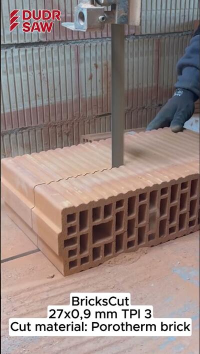 Pjovimo juosta plytoms BricksCut